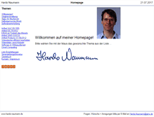 Tablet Screenshot of hardo-naumann.de